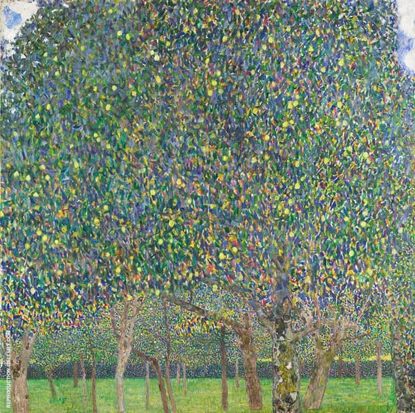 Pear Tree 1903 by Gustav Klimt | Oil Painting Reproduction
