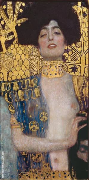 Judith II 1901 by Gustav Klimt | Oil Painting Reproduction