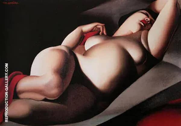 Beautiful Rafaela 1917 by Tamara de Lempicka | Oil Painting Reproduction