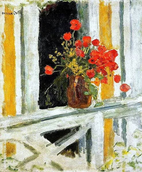 The Poppies 1912 by Pierre Bonnard | Oil Painting Reproduction