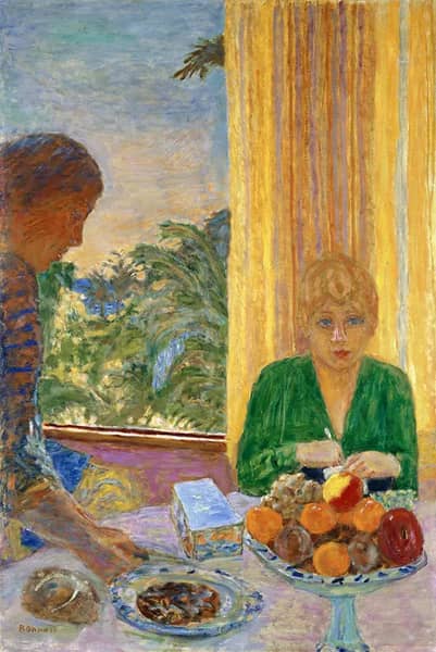 The Green Blouse 1919 by Pierre Bonnard | Oil Painting Reproduction