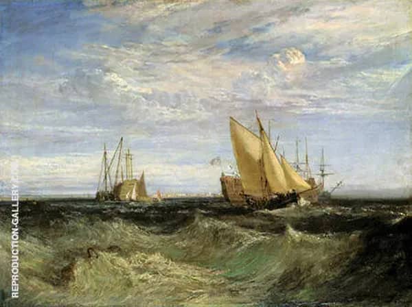 A Windy Day by Joseph Mallord William Turner | Oil Painting Reproduction