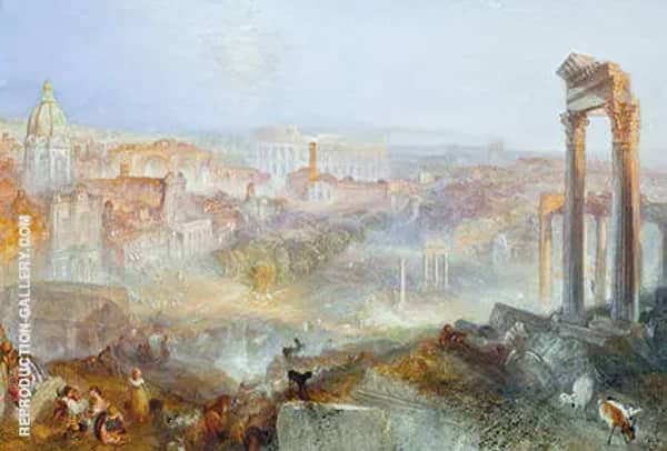 Modern Rome by Joseph Mallord William Turner | Oil Painting Reproduction