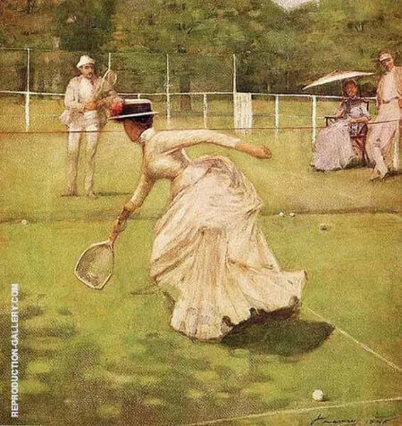 A Rally 1885 by John Lavery | Oil Painting Reproduction