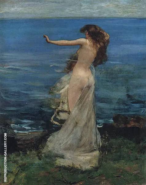 Ariadne c1886 by John Lavery | Oil Painting Reproduction