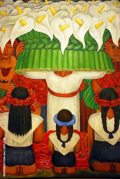 The Flower Festival Feast of Santa Anita | Oil Painting Reproduction