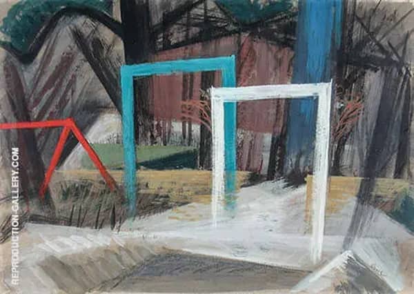 Childhood 1955 by Jack Bush | Oil Painting Reproduction