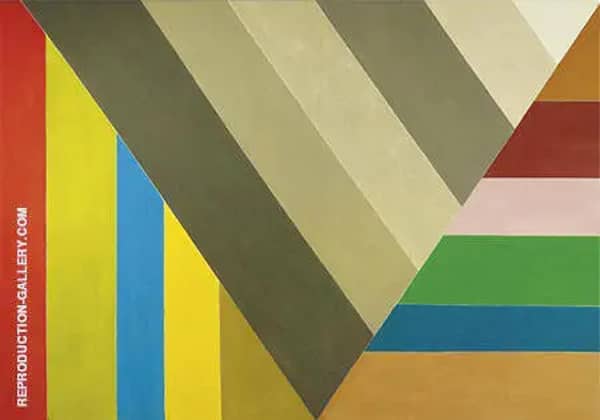 Grey V 1967 by Jack Bush | Oil Painting Reproduction