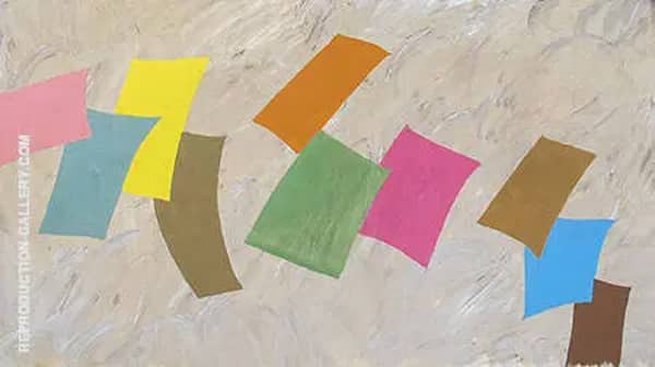 Come Along 1976 by Jack Bush | Oil Painting Reproduction