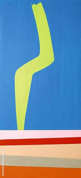 Boomerang 1969 by Jack Bush | Oil Painting Reproduction