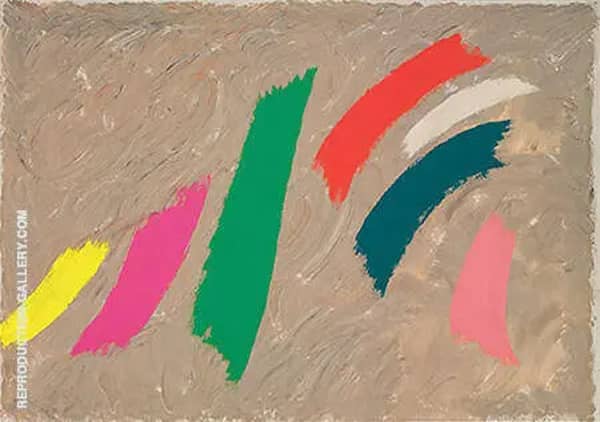 Swing Gay by Jack Bush | Oil Painting Reproduction