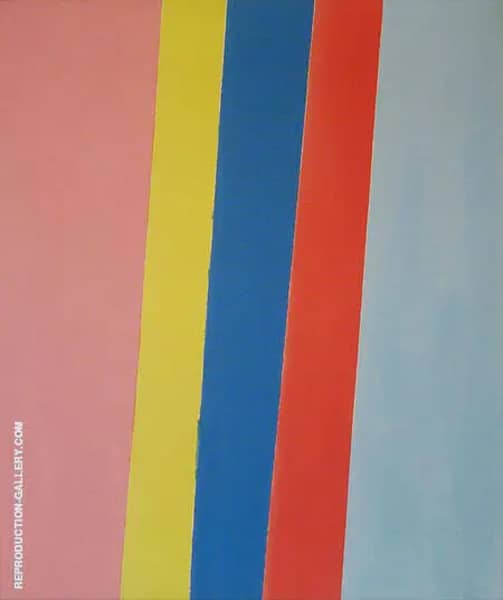 Centre 3 1968 by Jack Bush | Oil Painting Reproduction