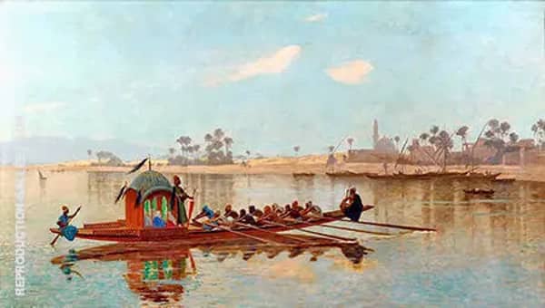 Excursion of the Harem by Jean Leon Gerome | Oil Painting Reproduction