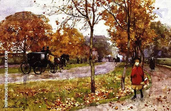 Victoria Road Helensburgh by Arthur Walton | Oil Painting Reproduction