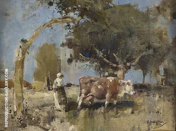 Pastoral 1891 by Arthur Walton | Oil Painting Reproduction