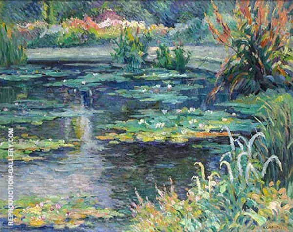 The Pond of Water Lilies 1910 | Oil Painting Reproduction