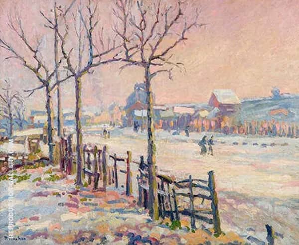 Winter Landscape 1905 | Oil Painting Reproduction