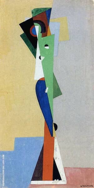 L'Air Du Temps by Georges Valmier | Oil Painting Reproduction