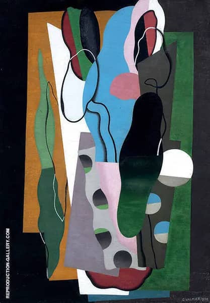 The Tulips 1928 by Georges Valmier | Oil Painting Reproduction