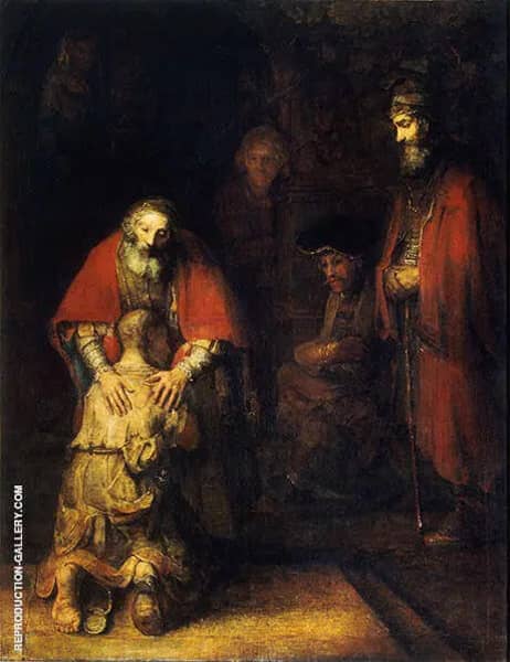 Return of the Prodigal Son c1669 | Oil Painting Reproduction