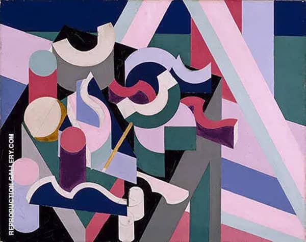 Still Life 1924 by Patrick Henry Bruce | Oil Painting Reproduction