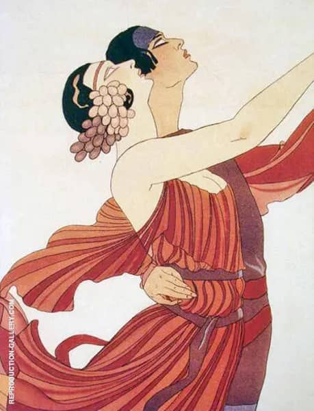 Alexander Sakharoff and Clotilde von Derp 1932 | Oil Painting Reproduction