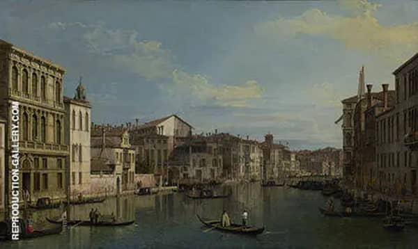 Grand Canal from Palazzo Flangini 1738 | Oil Painting Reproduction