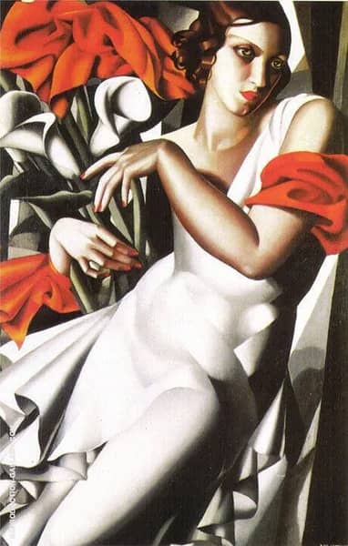 Portrait of Ira P 1930 by Tamara de Lempicka | Oil Painting Reproduction