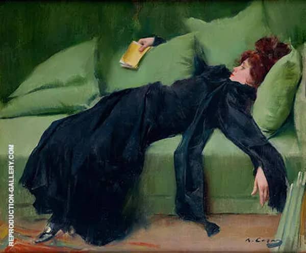 Joven Decadente 1899 (The Young Decadent) | Oil Painting Reproduction