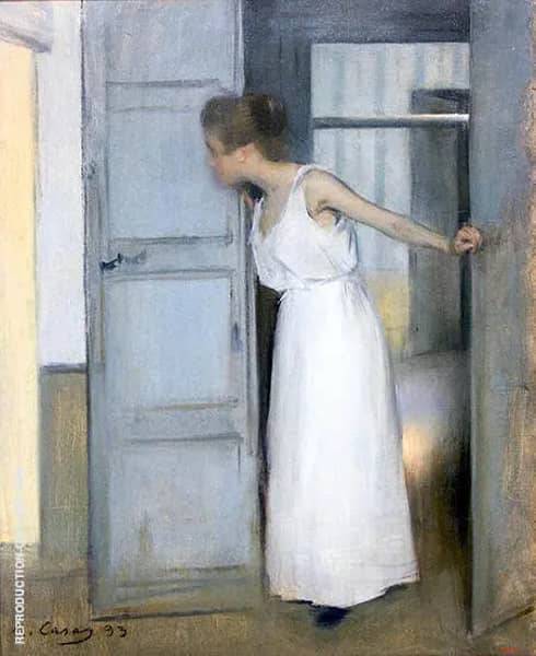 Over My Dead Body by Ramon Casas | Oil Painting Reproduction
