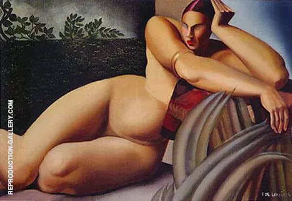 Reclining Nude 1925 by Tamara de Lempicka | Oil Painting Reproduction