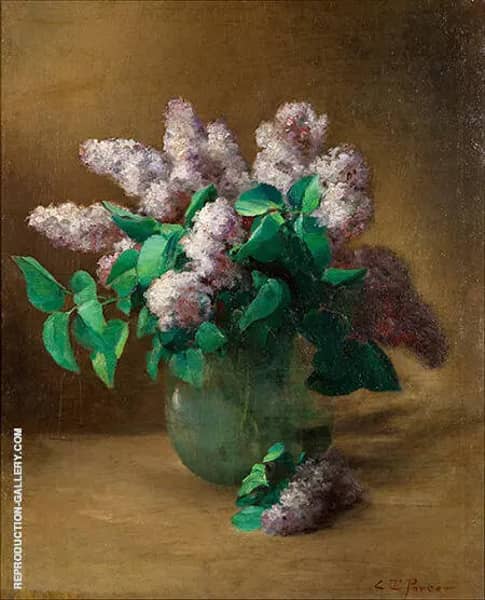 Lilacs c1879 by Charles E Porter | Oil Painting Reproduction