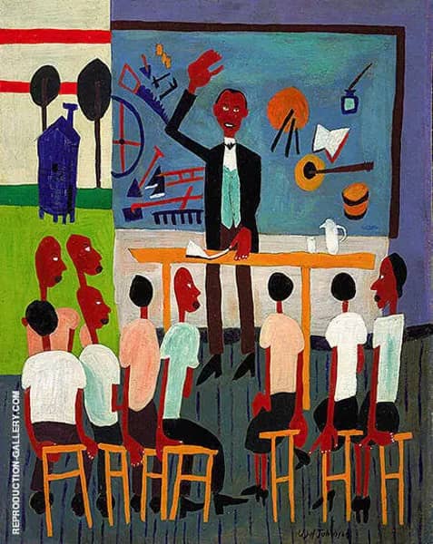 Comments of the Day c1944-45 | Oil Painting Reproduction