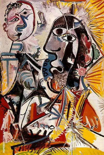 Large Heads 1969 by Pablo Picasso | Oil Painting Reproduction