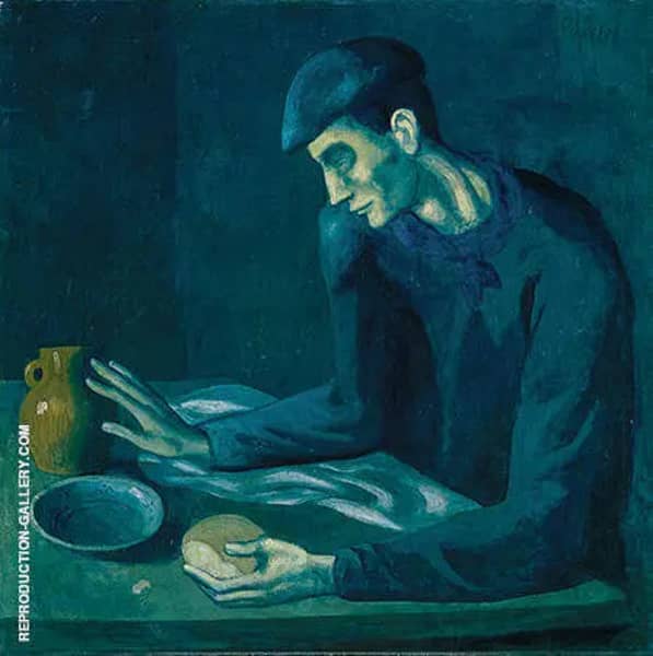 Blind Man's Meal 1903 by Pablo Picasso | Oil Painting Reproduction