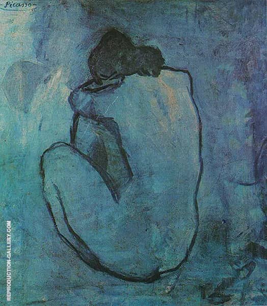 Blue Nude 1902 by Pablo Picasso | Oil Painting Reproduction