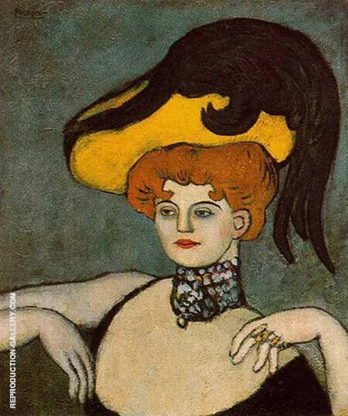 The Kept Woman 1901 by Pablo Picasso | Oil Painting Reproduction