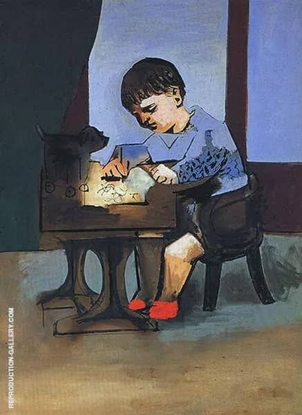 Paul Drawing 1923 by Pablo Picasso | Oil Painting Reproduction