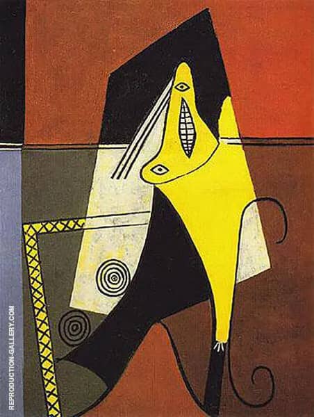 Figure 1924 by Pablo Picasso | Oil Painting Reproduction
