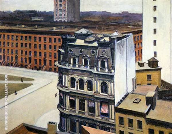 The City 1927 by Edward Hopper | Oil Painting Reproduction