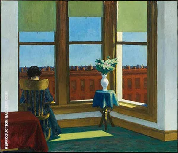 Room in Brooklyn 1932 by Edward Hopper | Oil Painting Reproduction