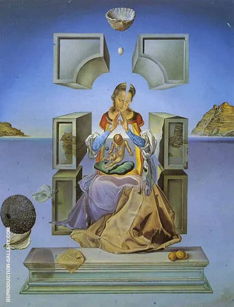 The Madonna of Port Ligiat by Salvador Dali | Oil Painting Reproduction