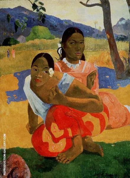 When Will You Marry? Nafea Faa Ipoipo 1892 | Oil Painting Reproduction