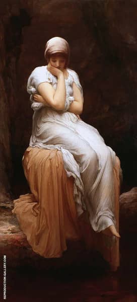 Solitude 1890 by Frederic Leighton | Oil Painting Reproduction