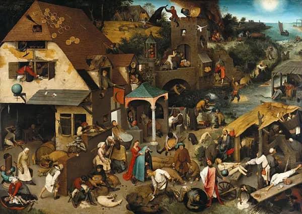 Netherlandish Proverbs | Oil Painting Reproduction