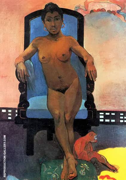 Anna the Java Woman by Paul Gauguin | Oil Painting Reproduction