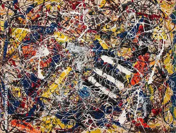 Number 17a by Jackson Pollock (Inspired By) | Oil Painting Reproduction