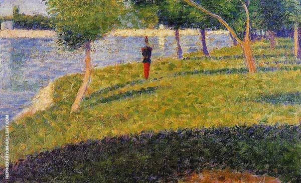 Cadet from Saint Cyr 1884 by Georges Seurat | Oil Painting Reproduction