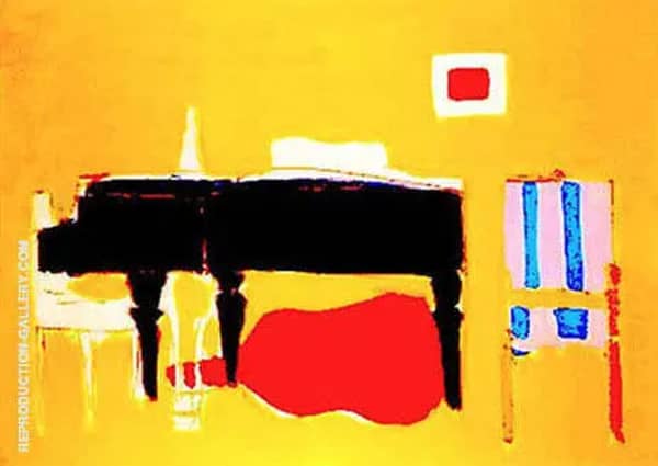 Le Piano by Nicolas De Stael | Oil Painting Reproduction