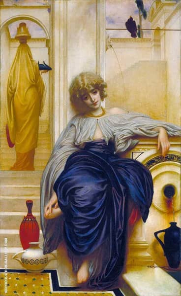Lieder ohne Worte c1860 by Frederic Leighton | Oil Painting Reproduction